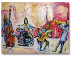 Recent work by artist Ahmad Austin