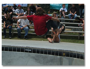 Benji Galloway at Veterans Skate Park