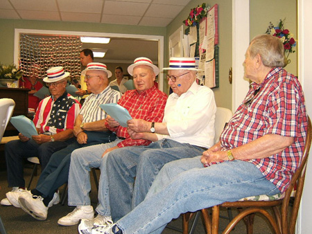 2006f WWII vets singing