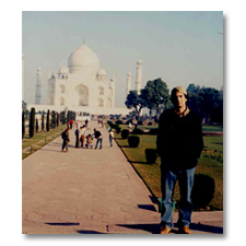 At the Taj Mahal